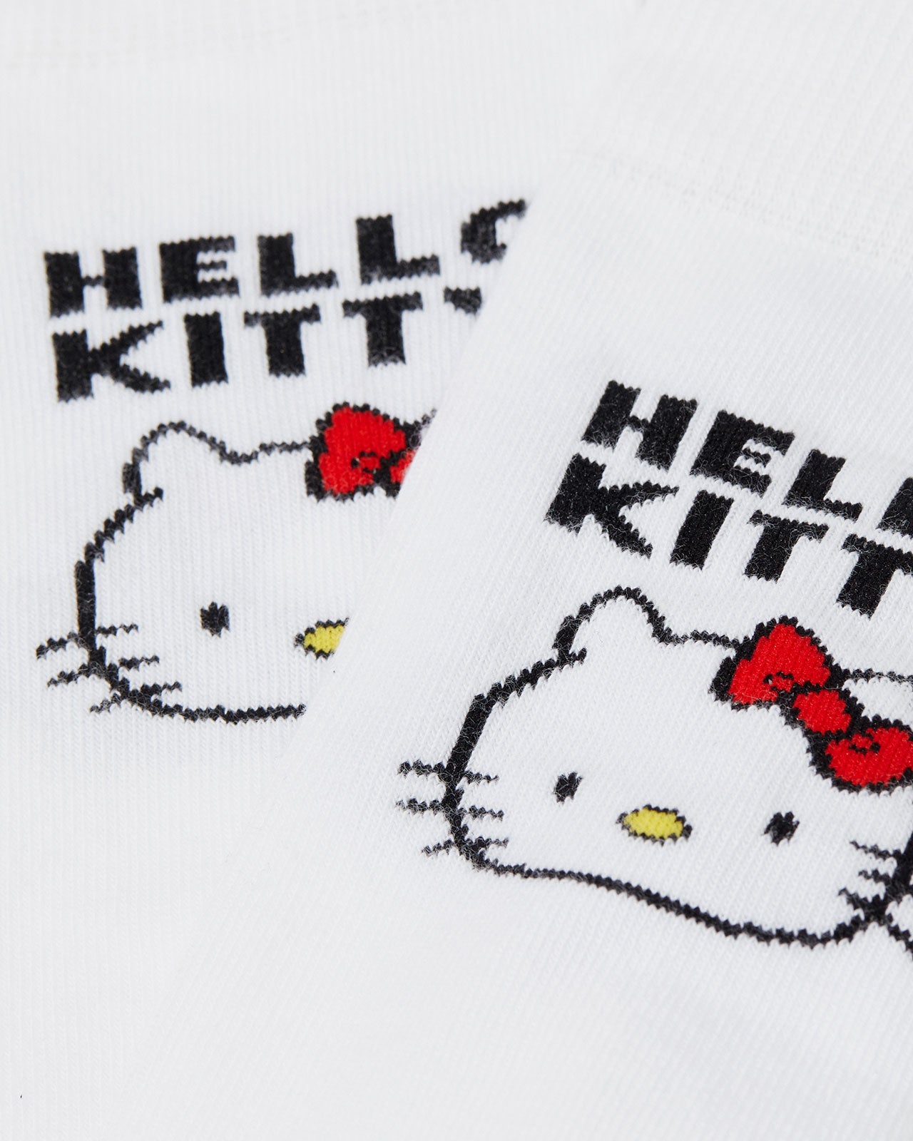 Hello Kitty White Bow Socks - Cute Kawaii Ankle Socks for Women & Girls - Perfect for Cosplay, Gifts & Everyday Wear
