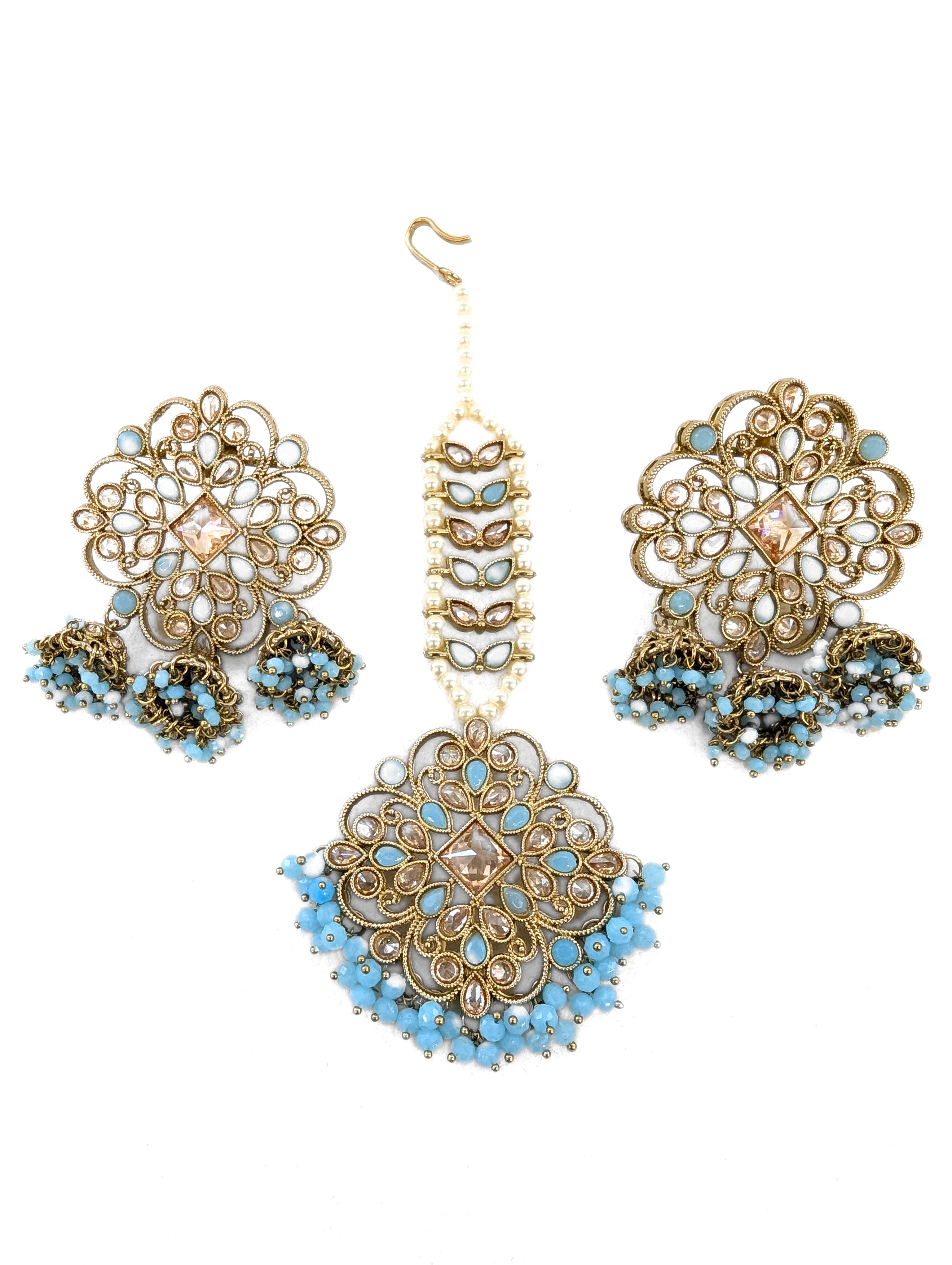 Authentic SHAGUN POLKI MALA SET - Handmade Indian Jewelry for Women, Bridal Necklace, Traditional Ethnic Wear - Perfect for Weddings, Festivals & Special Occasions