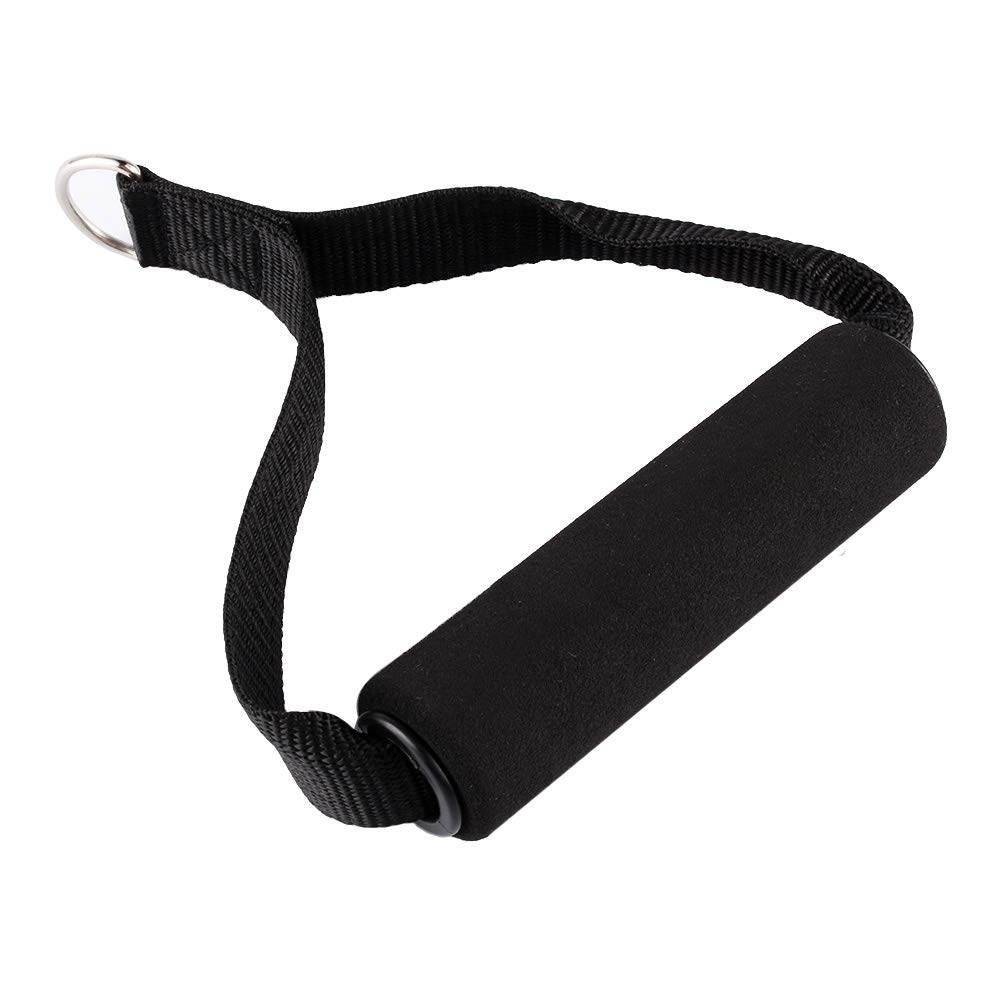 Qiilu Pull Handles Bands - Heavy Duty Fitness Rope Attachment for Dip Station, Gym & Home Workouts - Perfect for Strength Training, CrossFit & Functional Exercises