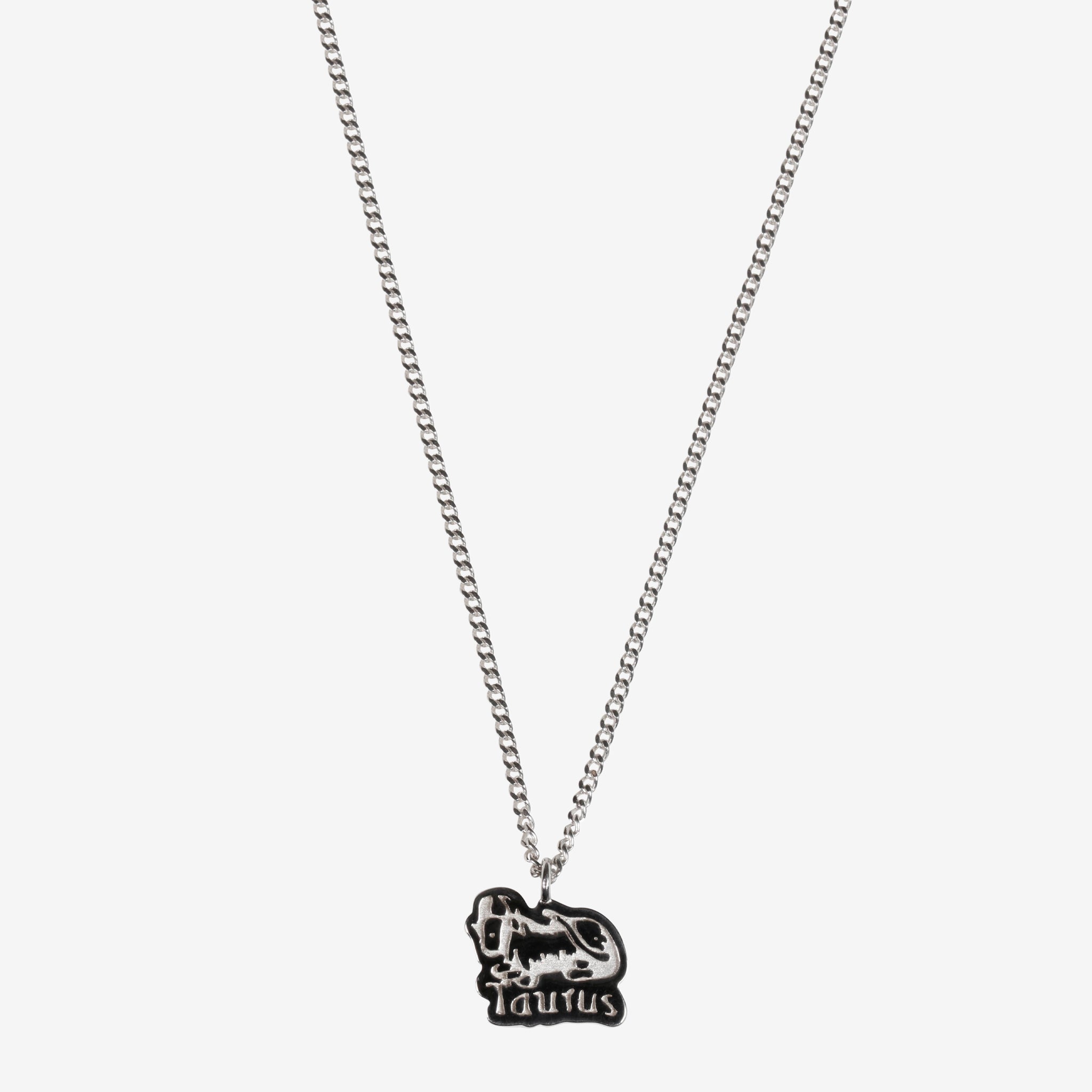 Taurus Zodiac Silver Pendant Necklace - Elegant & Dainty Jewelry for Women, Perfect for Birthdays, Gifts & Everyday Wear