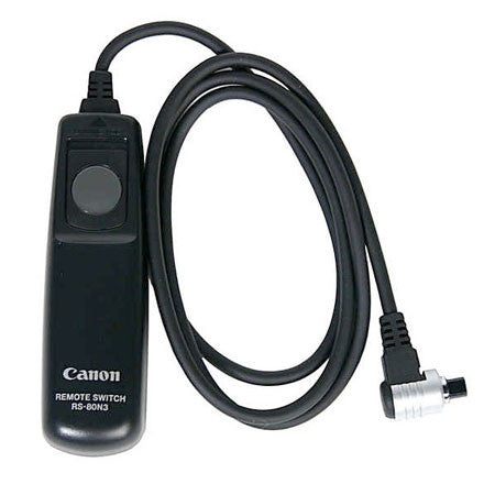 Canon RS-80N3 Remote Switch for EOS DSLR Cameras - Perfect for Long Exposure, Time-Lapse & Group Photos