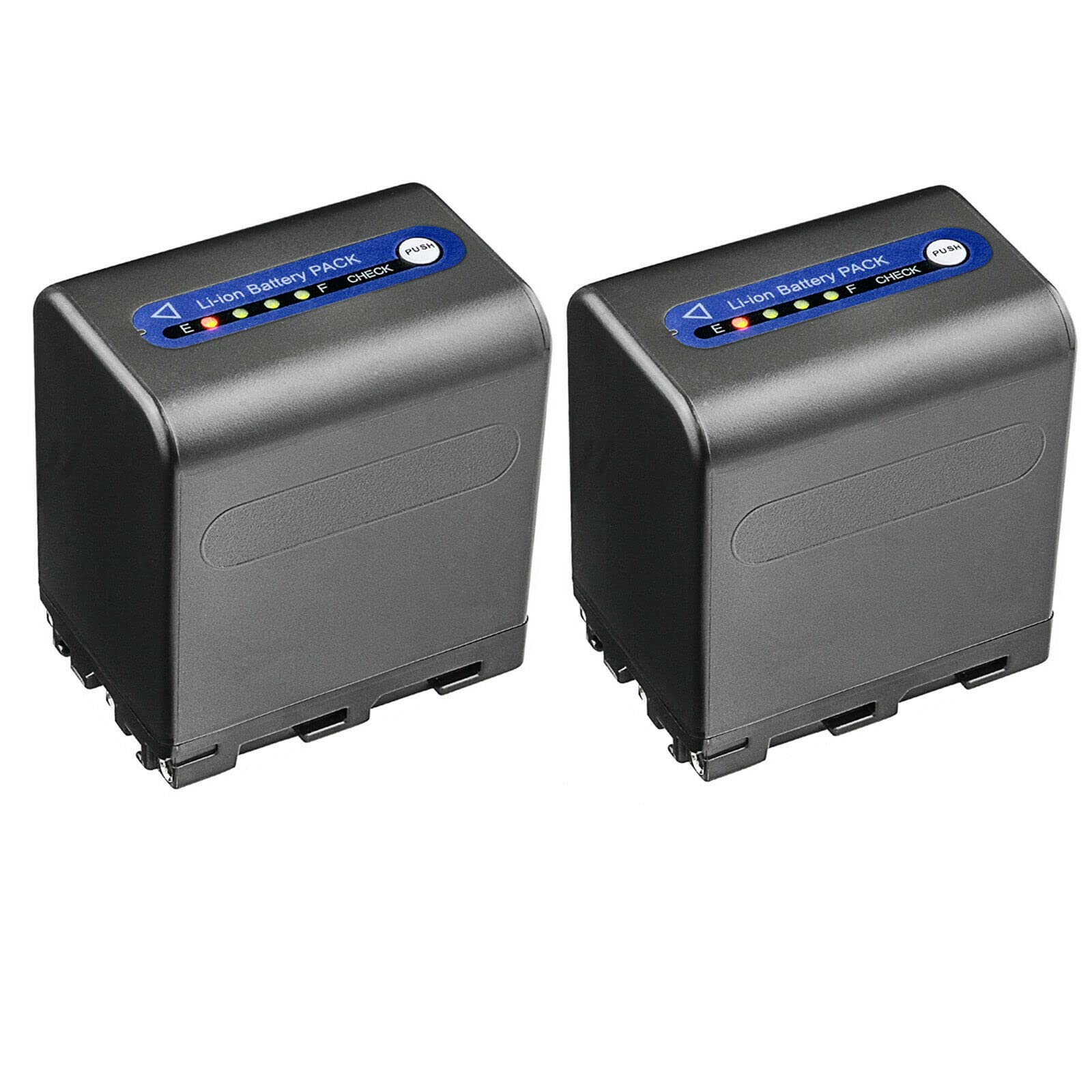 Kastar 2-Pack 7.4V 5500mAh Replacement Battery for Sony NP-QM91D, NP-FM90, NP-FM91, NP-QM91 - Compatible with Sony HDR-SR1, HDR-UX1, MVC-CD200 to CD500 Camcorders - Perfect for Travel, Vlogging & Professional Videography