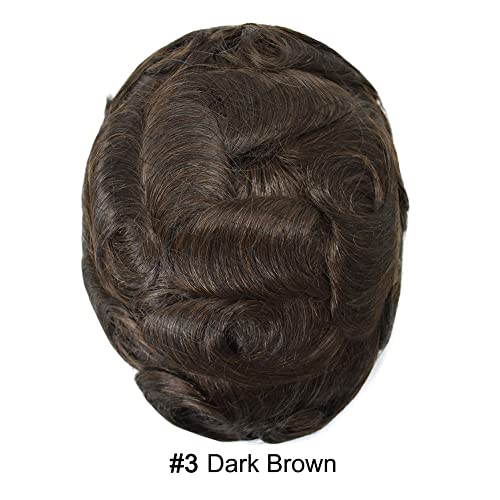 #3 Dark Brown-120% Medium Light To Medium Density