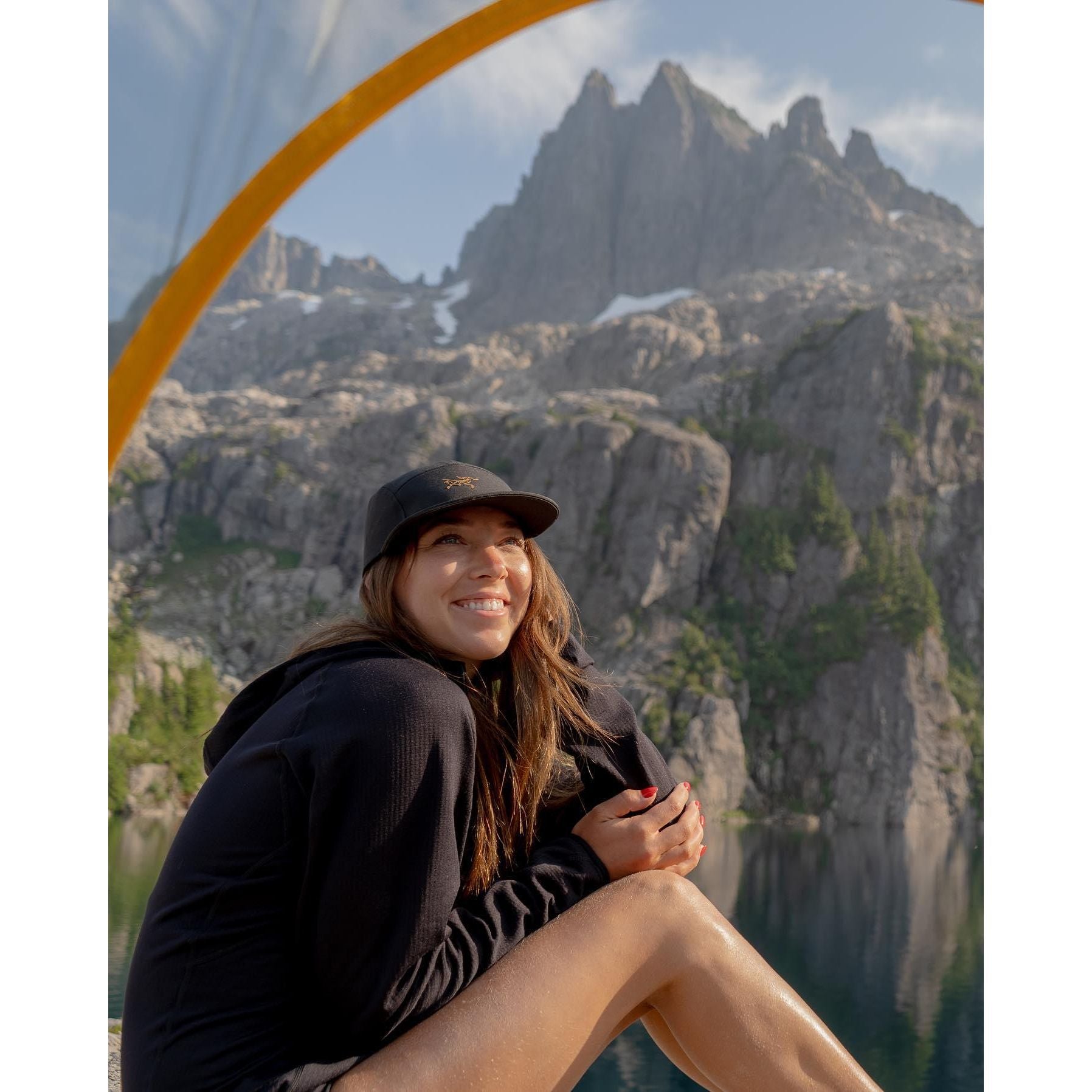 Arc'teryx Calidum 5 Panel Cap - Lightweight Outdoor Hat for Hiking & Camping - Sun Protection & Breathable Design for Men & Women