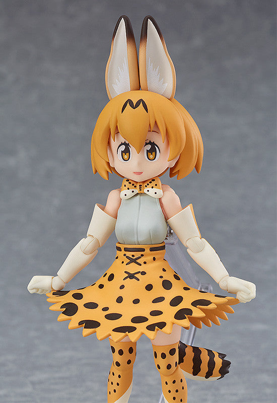 Figma #362 Serval Kemono Friends Anime Figure - Collectible Action Figure for Fans & Display, Perfect for Anime Lovers & Home Decor