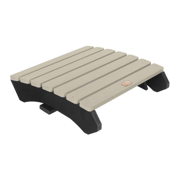 Mountain Bluff Essential Folding Ottoman - Portable Storage Footrest for Living Room, Bedroom & Office - Multi-Functional Seat & Coffee Table for Small Spaces