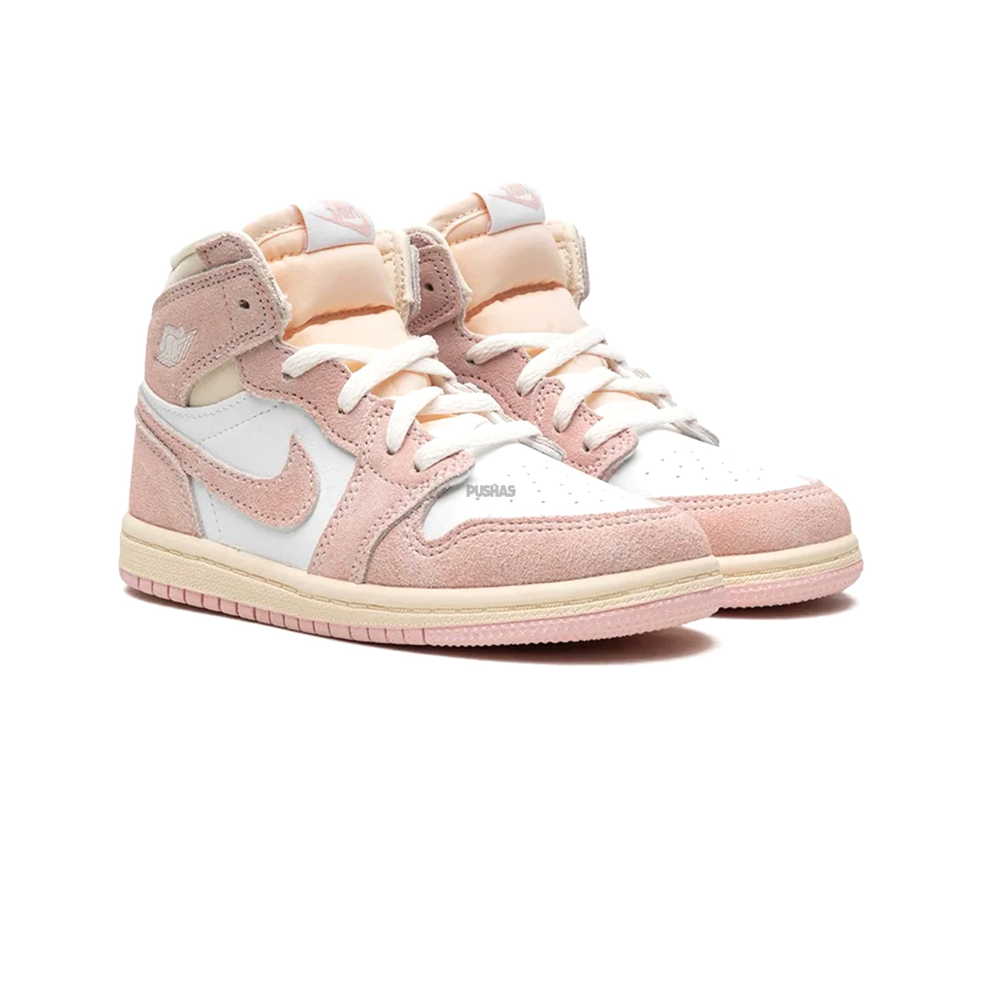 Air Jordan 1 Retro High OG 'Washed Pink' TD Sneakers (2023) - Men's Basketball Shoes for Streetwear & Casual Fashion