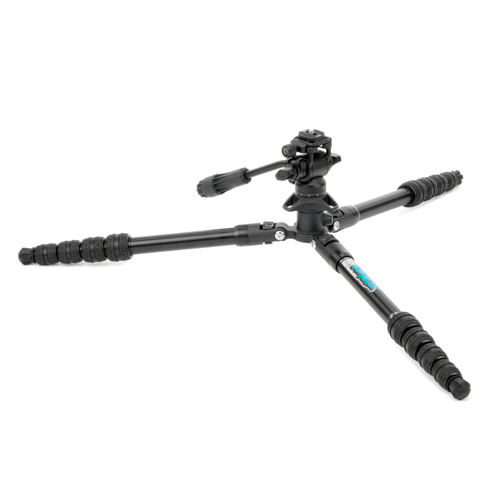 Punks Corey 2.0 Professional Video Tripod Kit with AirHed Trinity Stabilizer - Heavy Duty Camera Stand for DSLR, Mirrorless & Smartphones - Perfect for Vlogging, Live Streaming & Outdoor Photography