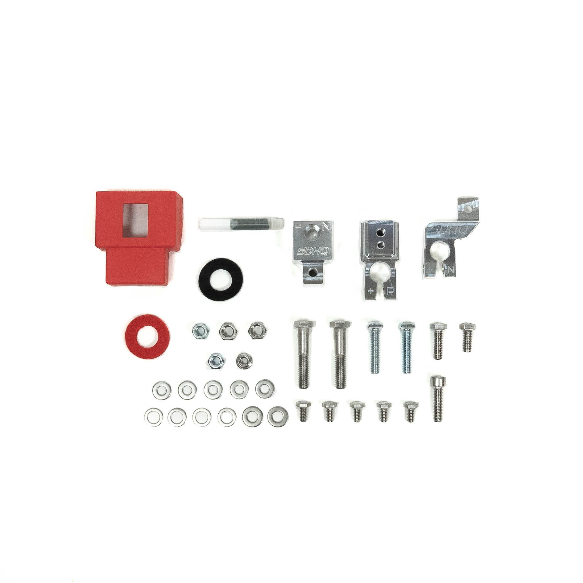 21-24 Ford Bronco & Bronco Raptor SDHQ Billet Battery Terminal Kit - Heavy Duty Off-Road Upgrade for Enhanced Electrical Performance