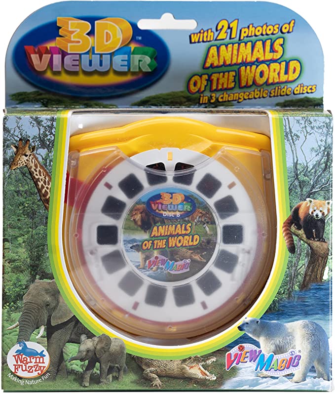 3D Viewer Zoo Animals Toy Set - Interactive Learning for Kids | Perfect for Home, Classroom & Outdoor Play