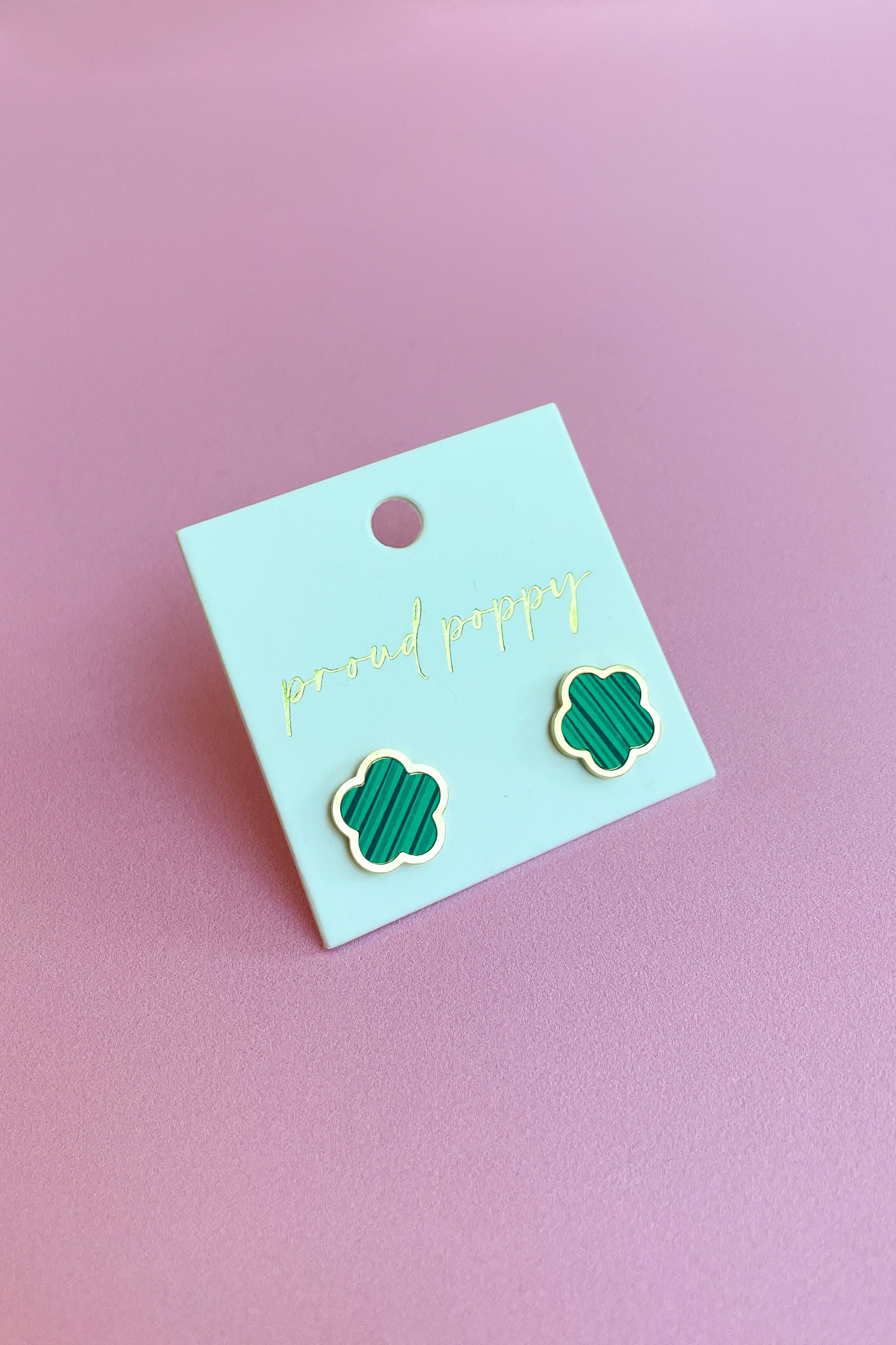 Stylish Green Clover Earrings for Women - Perfect for St. Patrick's Day & Everyday Wear