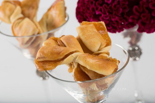 Sugar Free Apricot Rugelach - Low Carb Keto-Friendly Pastry (Pack of 3) | Perfect for Diabetic Snacks, Healthy Desserts & Holiday Gift Giving
