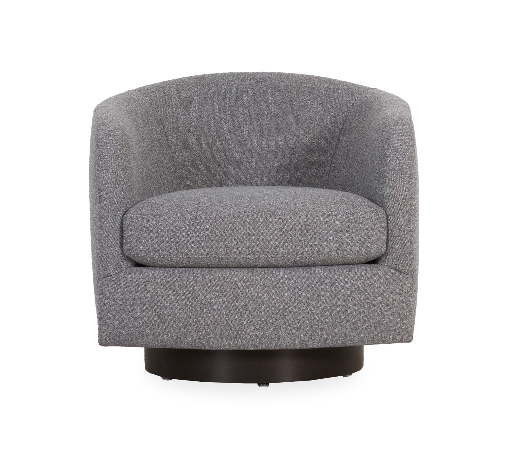 Papa Roxy Swivel Chair - 360 Degree Rotating Modern Accent Chair for Living Room, Bedroom, or Office - Comfortable Upholstered Lounge Chair with Sturdy Metal Base - Perfect for Reading, Relaxing, and Entertaining Guests