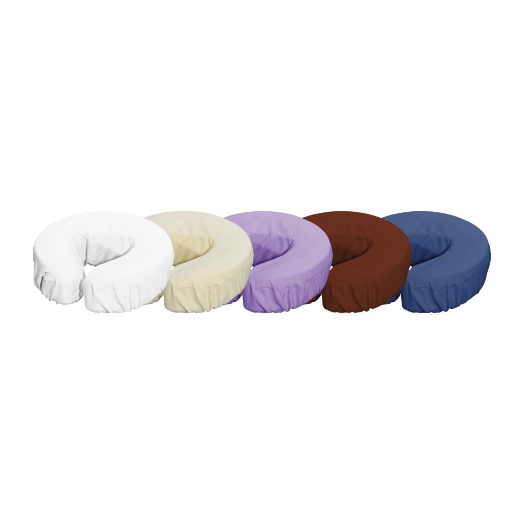 12 Pack Microfiber Face Cushion Cover Set - Soft Massage Pillow Covers, Machine Washable, White | Perfect for Spa, Salon & Home Facial Treatments