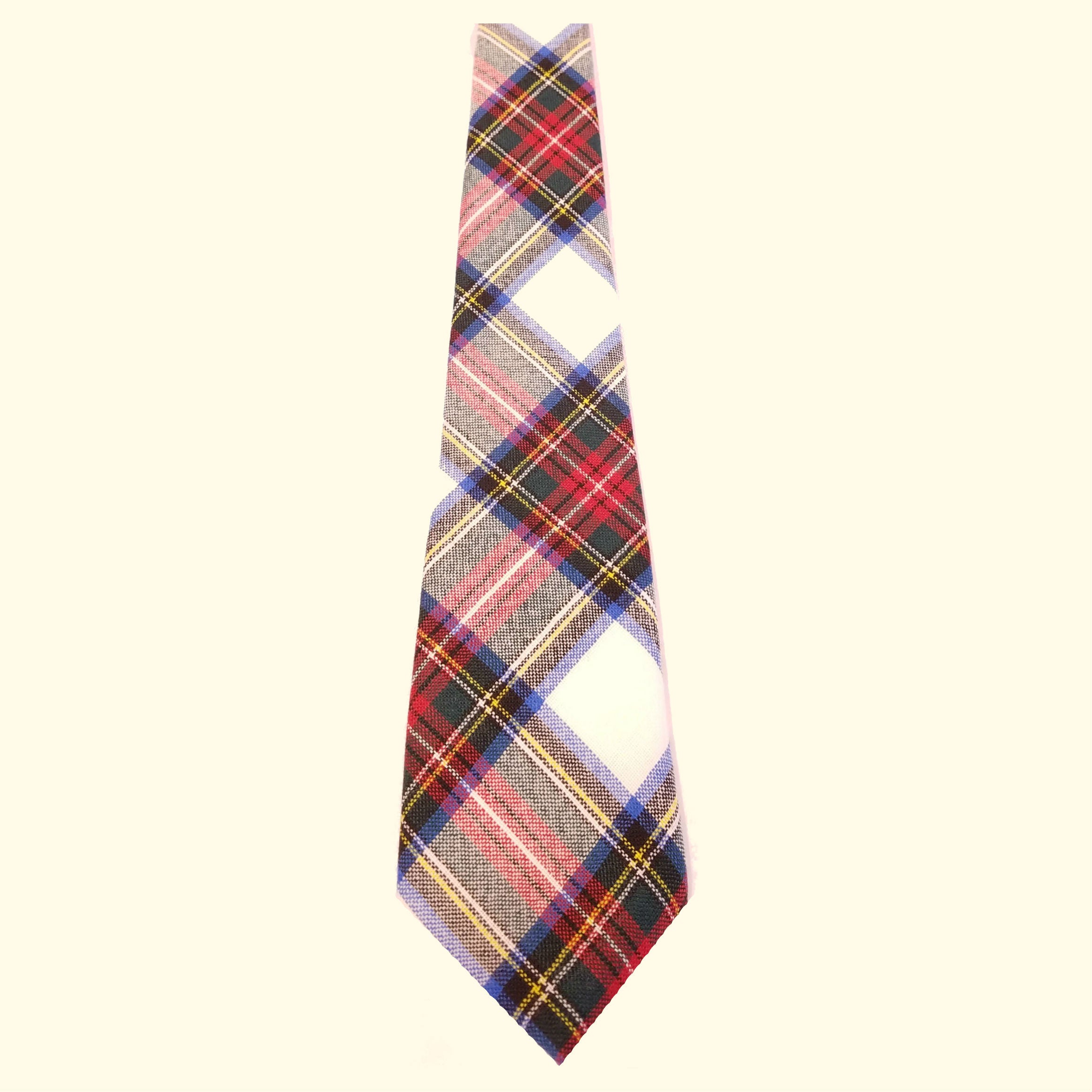 Premium Wool Tartan Neckties for Men - 99 Modern Color Patterns | Perfect for Weddings, Business & Formal Events