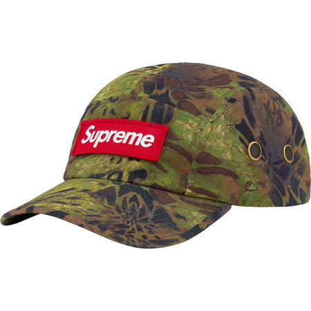 Supreme Military Camp Cap - Olive Camo Hat for Men & Women - Outdoor Hiking, Streetwear Fashion, Urban Style Accessory