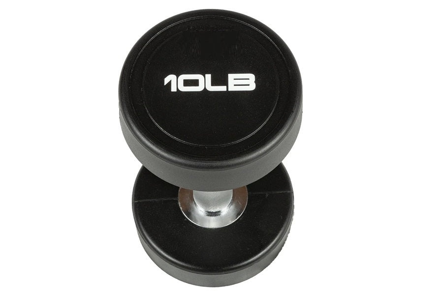 Warrior Elite Urethane Pro Style Dumbbells - Premium Home Gym Equipment for Strength Training & Weightlifting - Perfect for CrossFit, Bodybuilding & Home Workouts