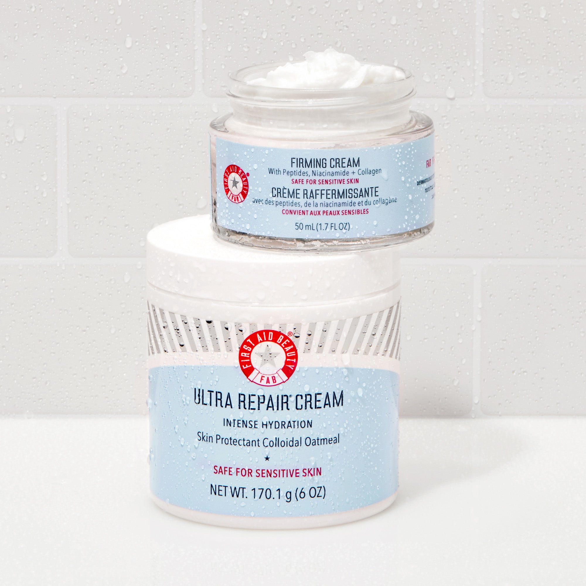 Best Dry Skin Duo Set for Hydration & Repair - Moisturizing Cream & Serum for Face & Body - Perfect for Winter & Sensitive Skin Care