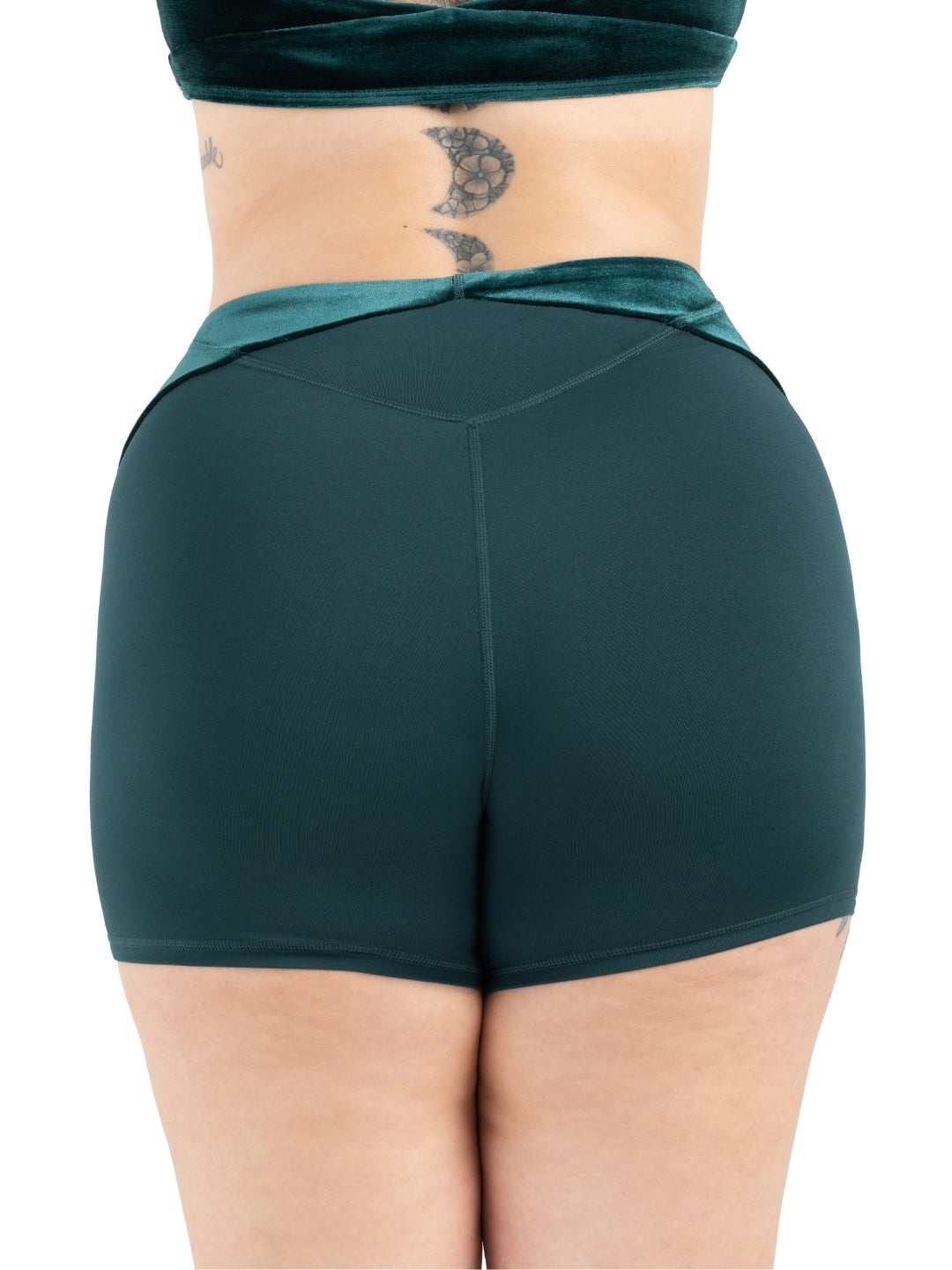 Velvet Forest Grove Short - Women's Elegant Velvet Shorts for Casual Wear, Comfortable & Stylish | Perfect for Outings, Parties, and Everyday Fashion