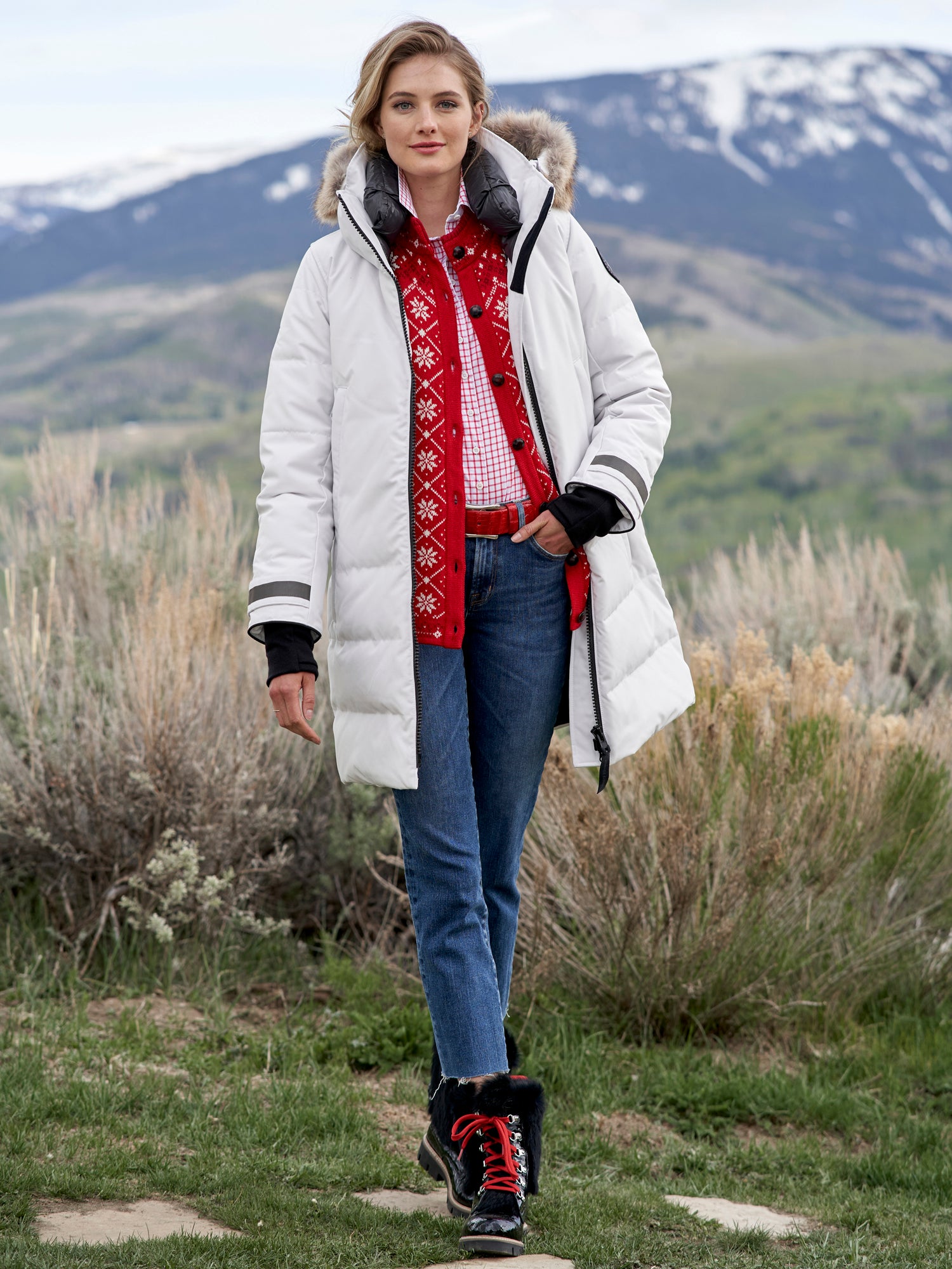 Brimse Nordic Cardigan for Women - Cozy Knit Sweater with Long Sleeves & Button Front - Perfect for Fall & Winter Outfits, Office Wear & Casual Style