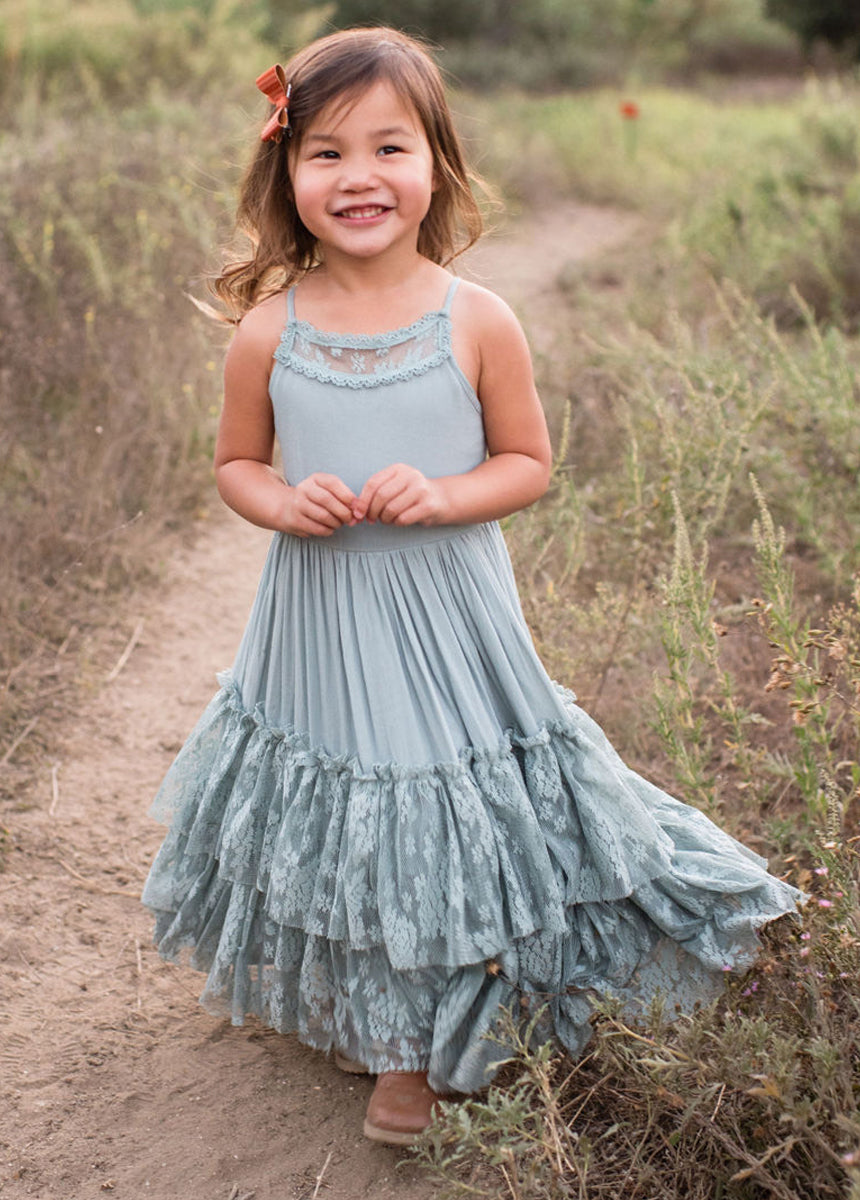 Catrin Seaglass Dress - Elegant Women's Summer Maxi Dress for Beach, Vacation & Casual Outings