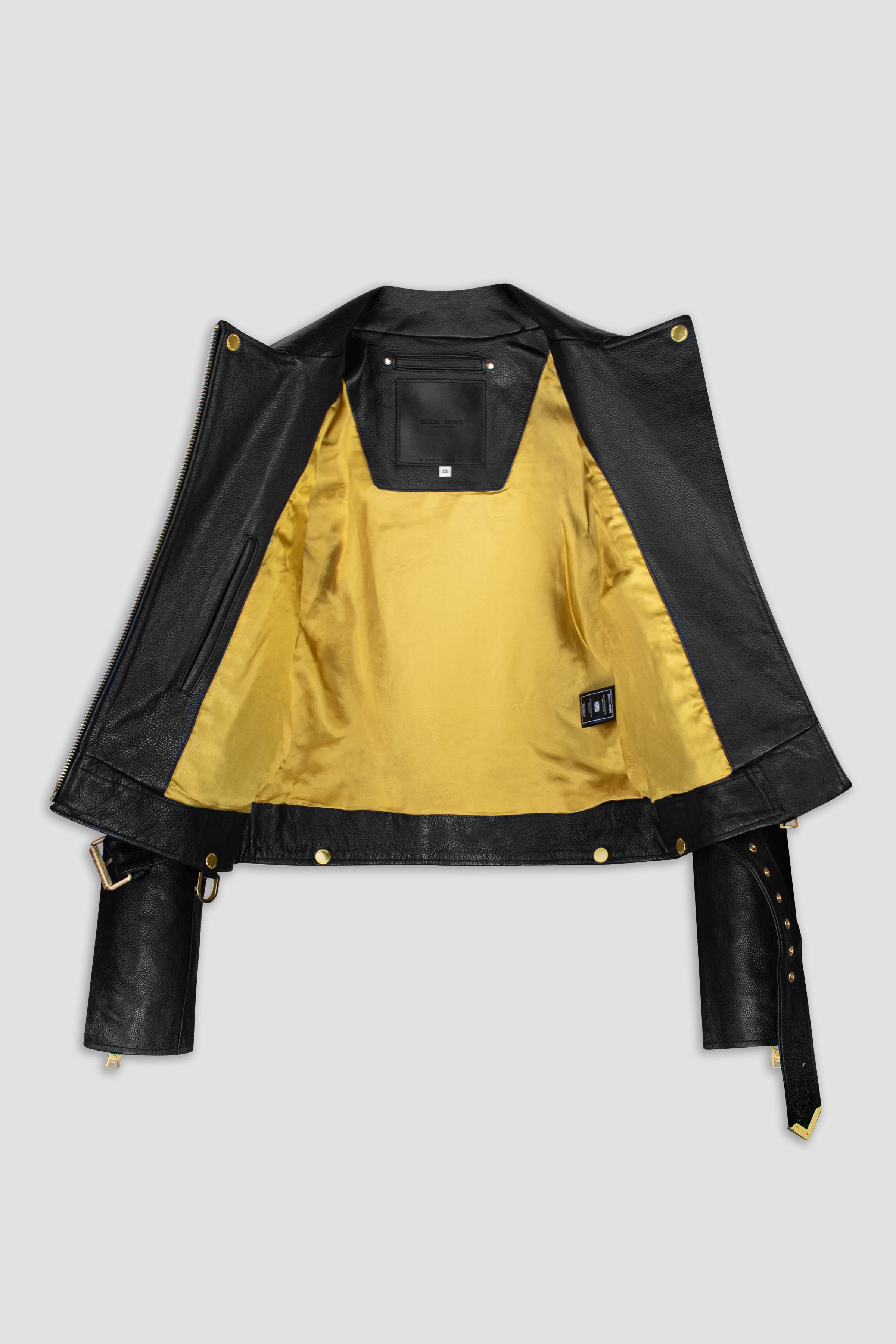 Women's Biker Jacket - Stylish Leather Motorcycle Jacket for Women | Fashionable Outerwear for Riding, Casual Wear & Night Out