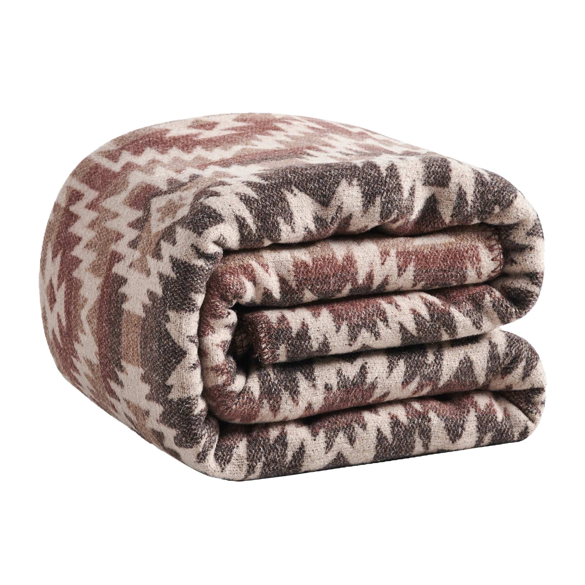 Premium Mesa Wool Blend Blanket - Soft & Warm All-Season Throw Blanket for Couch, Bed, and Outdoor Use - Cozy Home Decor & Camping Essential