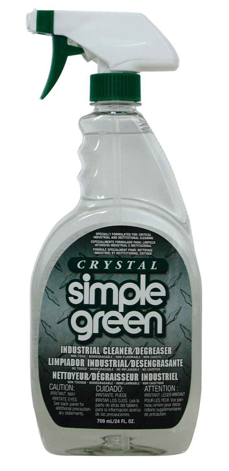 Simple Green 0610001219024 Industrial Cleaner & Degreaser - 12 Pack Trigger Spray Bottles for Heavy-Duty Cleaning | Perfect for Garages, Workshops, Factories & Commercial Kitchens