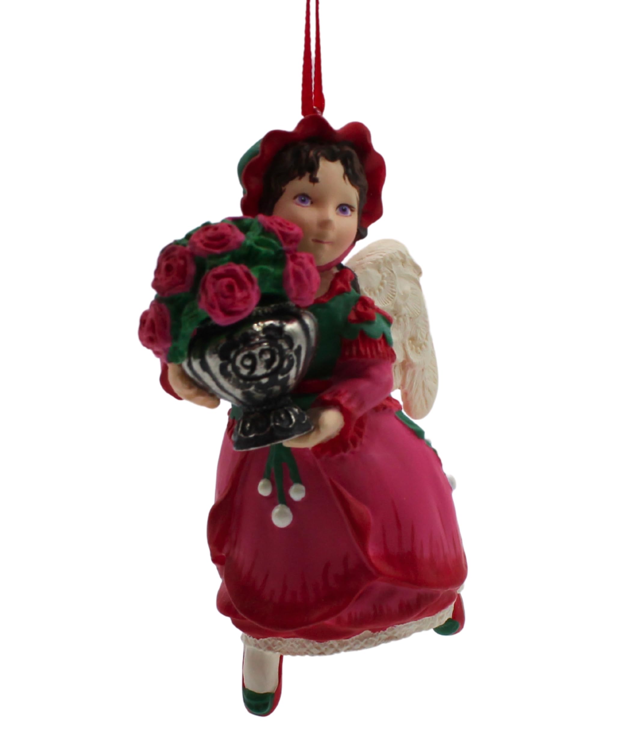 Hallmark Keepsake Christmas Ornament - Rose Angel The Language of Flowers 1999 Collectible - Perfect for Tree Decorations, Holiday Gifts & Nostalgic Collectors