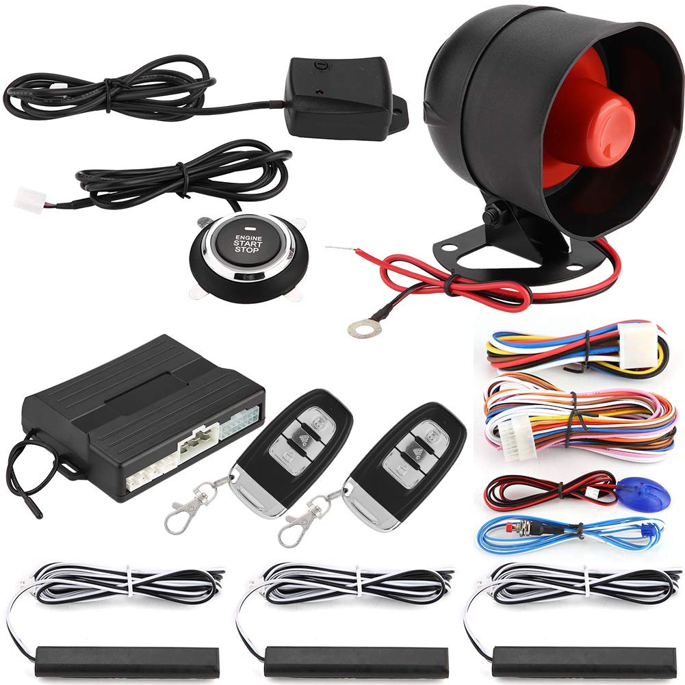 BALITY Car Alarm Kit - Multifunction Anti-Theft Keyless Entry System | Easy to Install & Safe for Car Modifications | Perfect for Vehicle Security & Remote Access