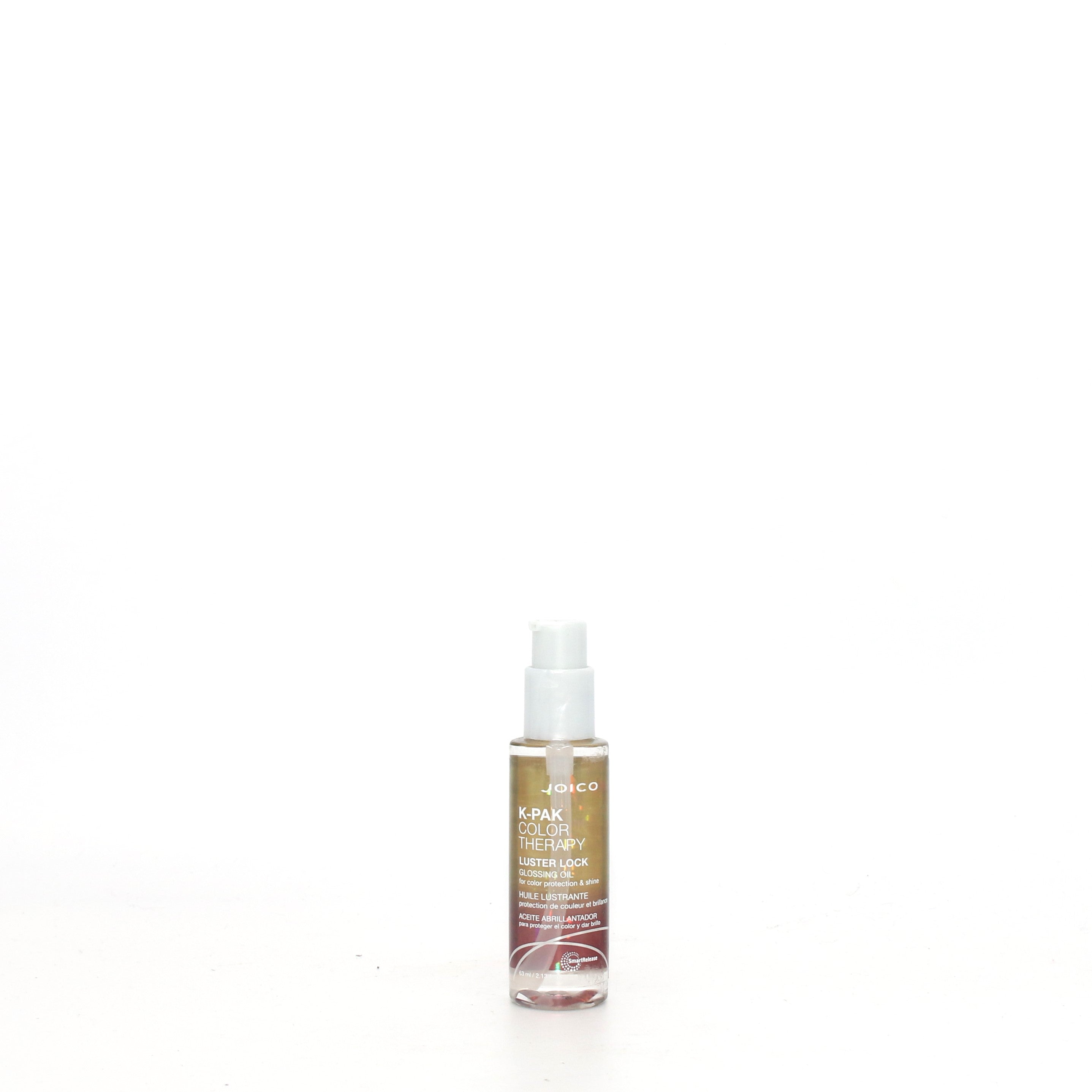 Joico K-Pak Color Therapy Luster Lock Glossing Oil 2.13 oz - Shine & Protect Hair Treatment for Color-Treated Hair - Perfect for Salon Styling & Daily Hair Care