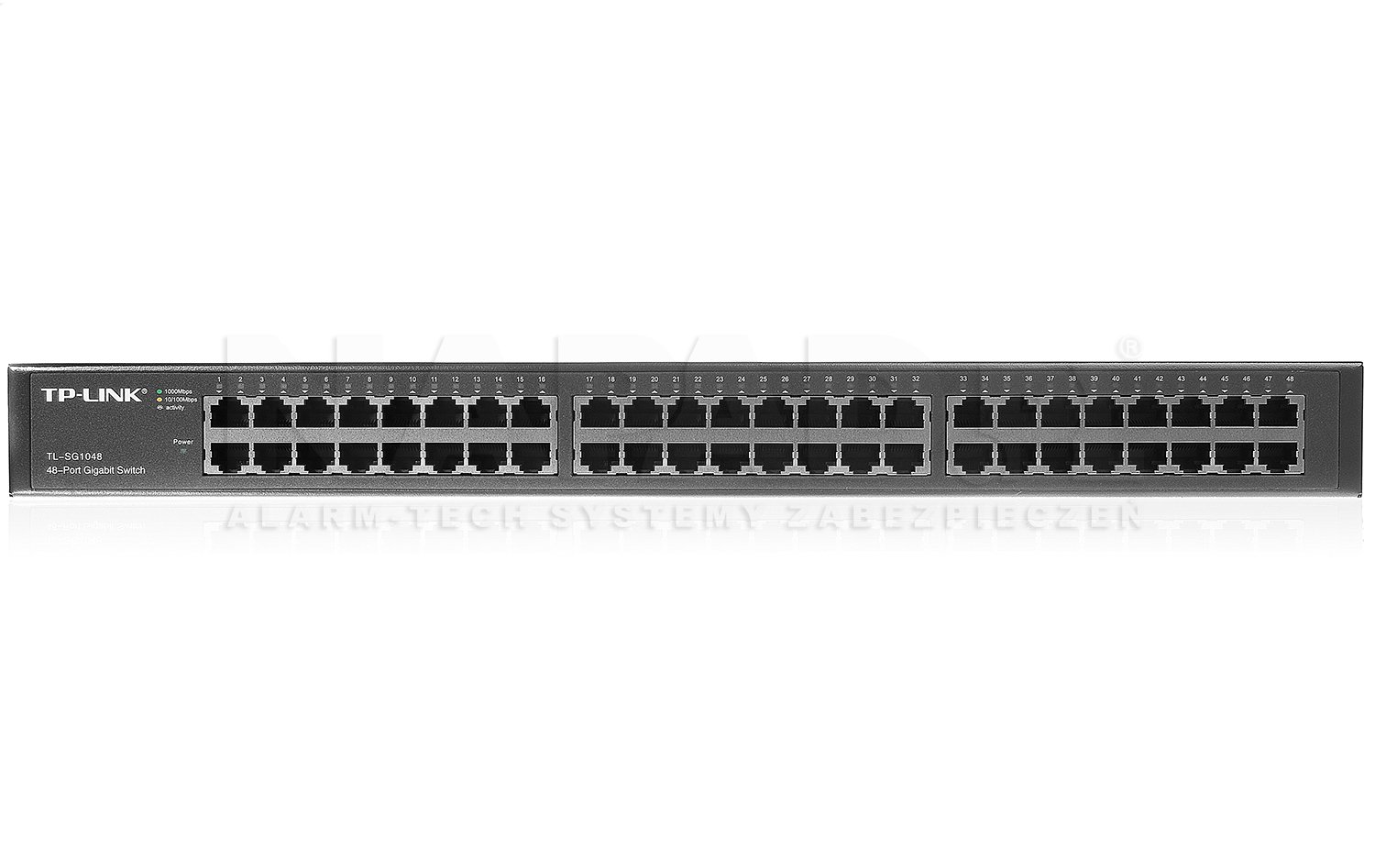 TP-Link TL-SG1048 48-Port Gigabit Ethernet Switch | Unmanaged Network Switch | 19-Inch Rack Mount | Steel Housing | Ideal for Office, Data Center & Home Network Expansion