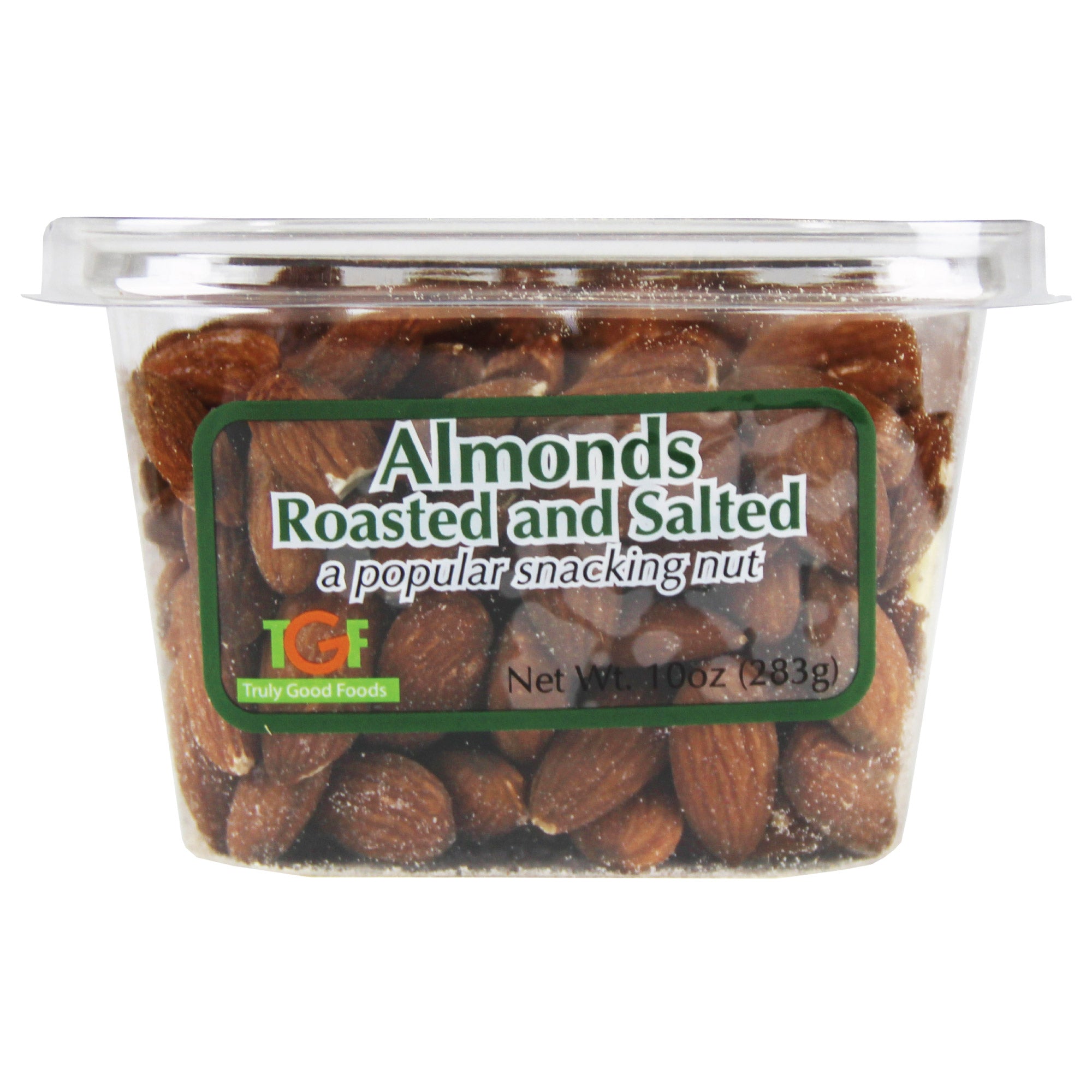 Organic Roasted & Salted Almonds – 6 Pack (10oz Each) | Healthy Snacks for Work, Travel & Keto Diet | Premium Crunchy Nuts for Salads & Baking