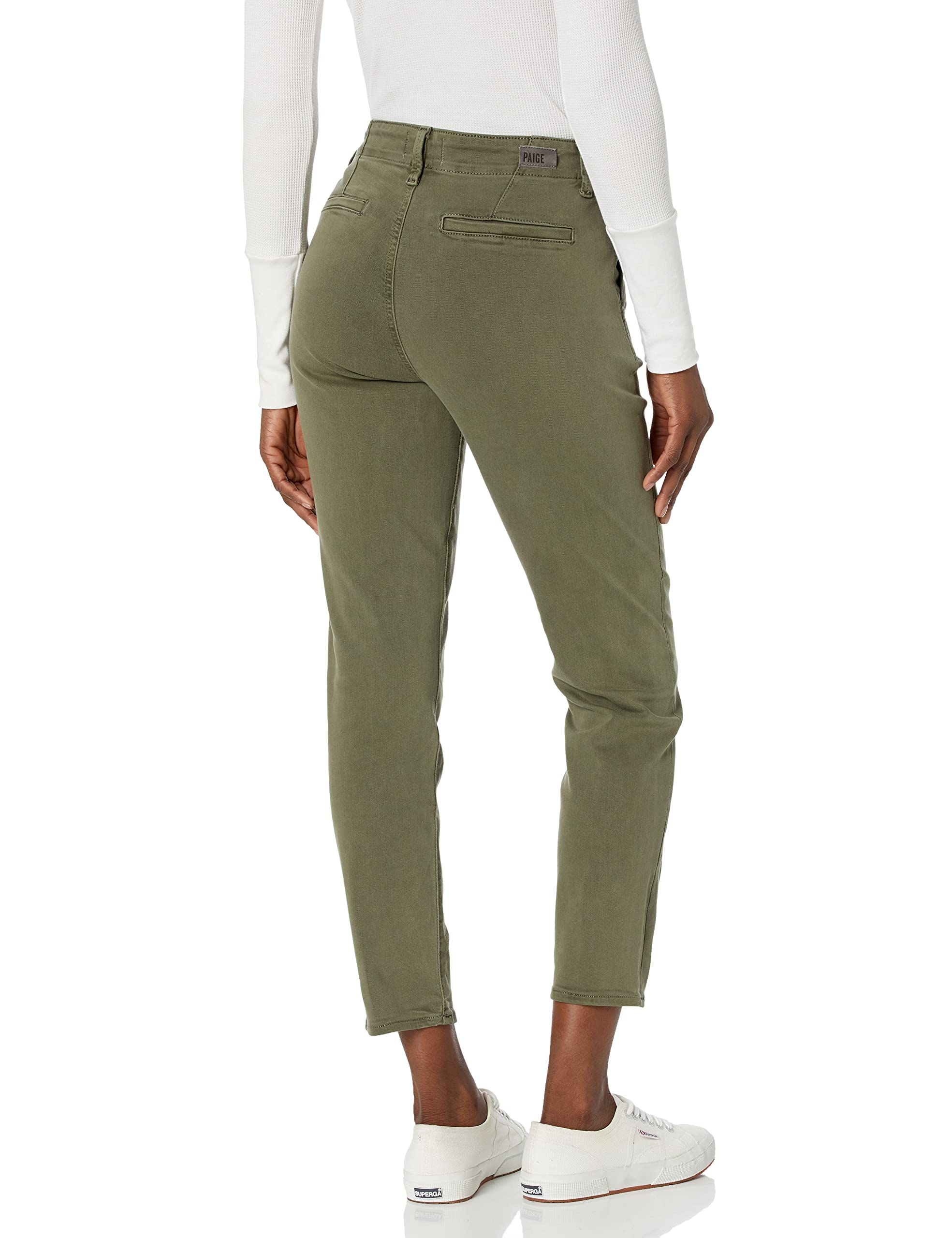 PAIGE Women's Mayslie Joggers - Soft High Waisted Lounge Pants for Yoga, Running & Casual Wear