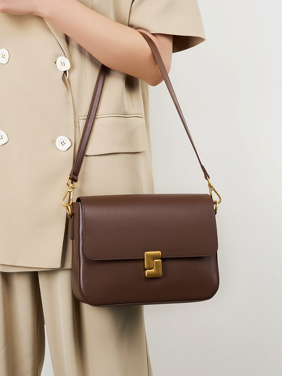 Stylish Modern Square Crossbody Bag for Women - Trendy Shoulder Purse with Adjustable Strap - Perfect for Work, Travel & Everyday Use