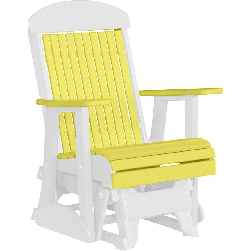 Yellow on White