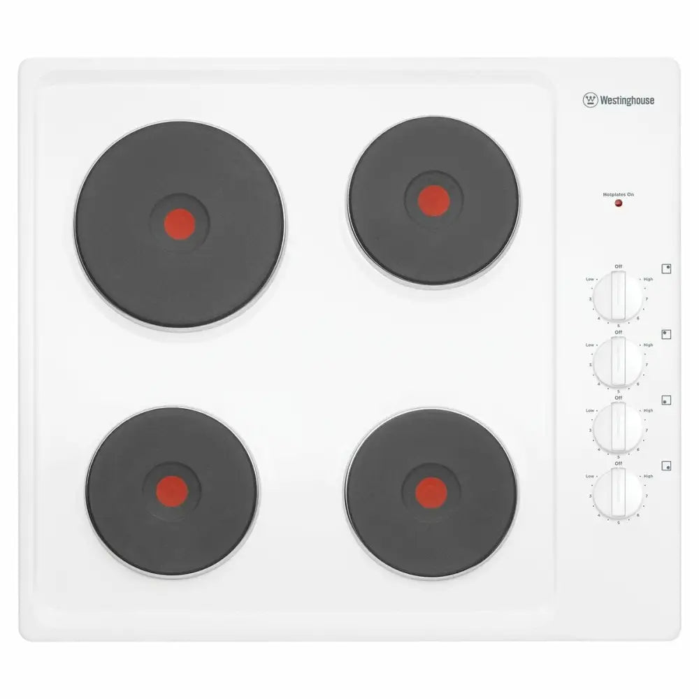 Westinghouse WHS642WC 60cm Electric Solid Cooktop - 4 Burner Induction Stove for Modern Kitchens | Fast Heating & Energy Efficient | Perfect for Home Cooking, Baking & Entertaining