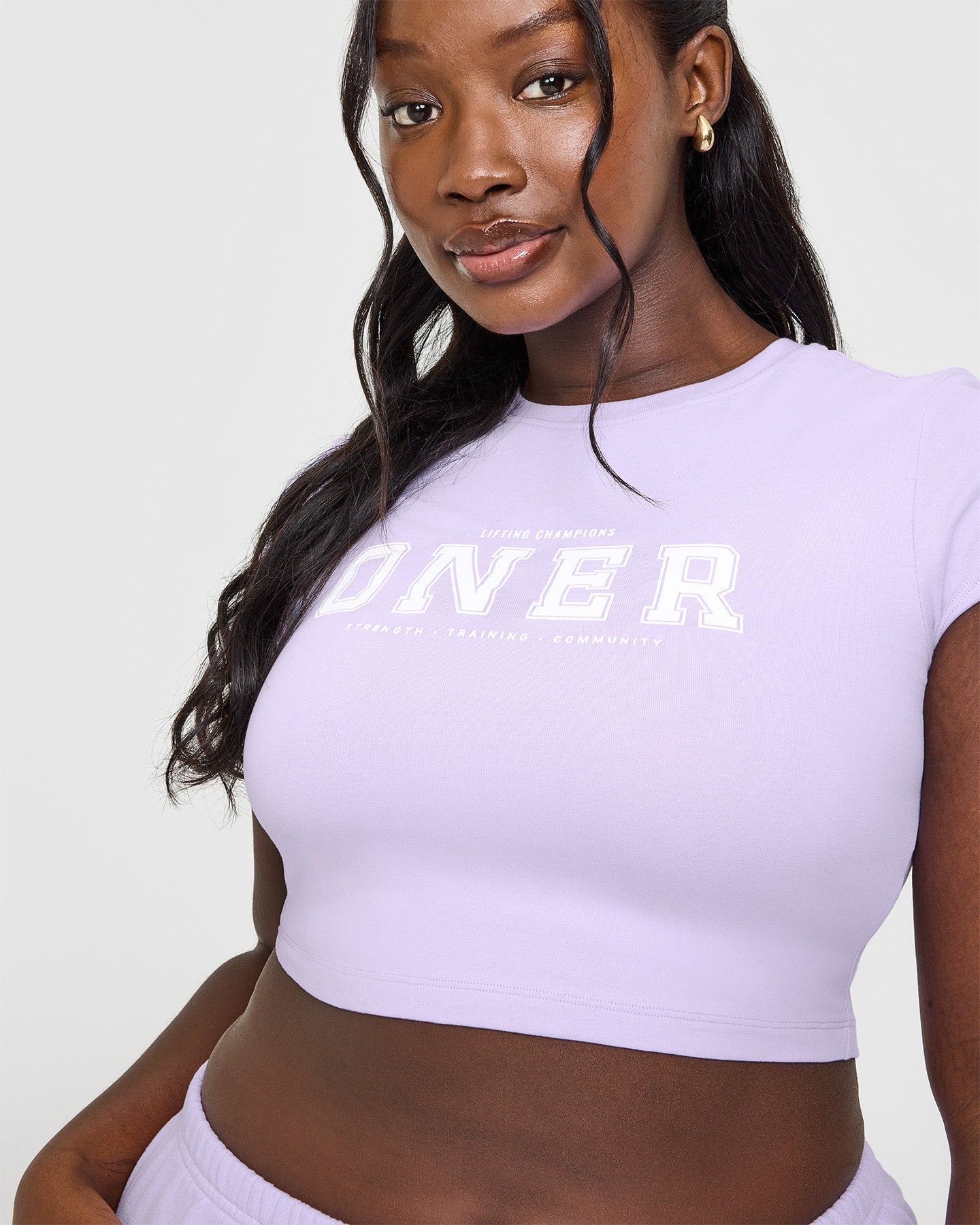 Soft Cotton Baby T-Shirt with Printed Logo - Lavender Purple | Comfortable & Breathable for Infants & Toddlers | Perfect for Playtime, Daycare & Family Outings