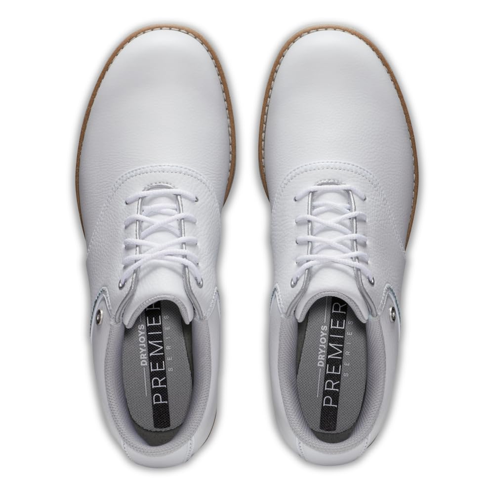 FootJoy Women's Premiere Series Bel Air Golf Shoes - Waterproof Spiked Golf Shoes for Women with Superior Comfort & Traction - Perfect for Golf Course & Outdoor Sports