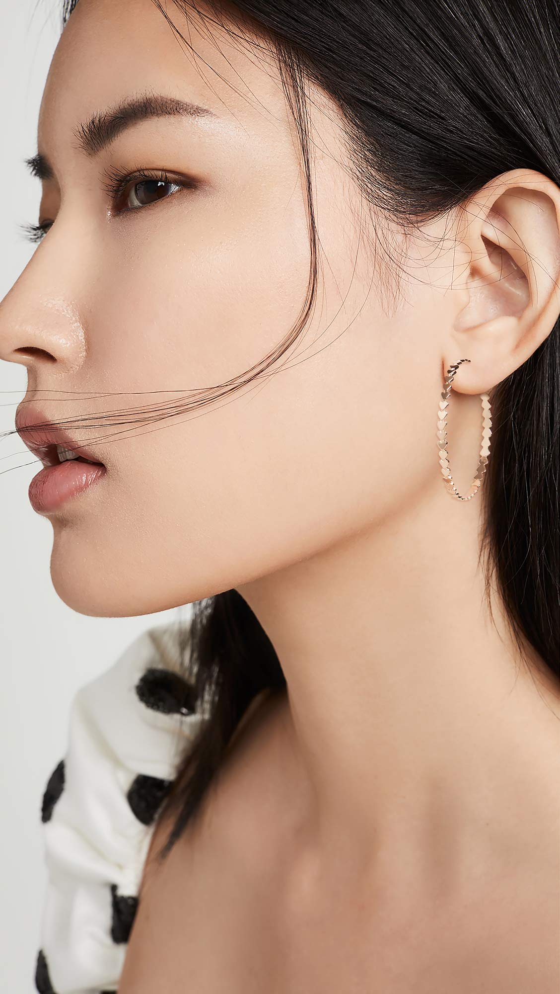 Dreamy Hoop Earrings for Women - Elegant Gold/Silver Dangle Jewelry for Everyday Wear & Special Occasions