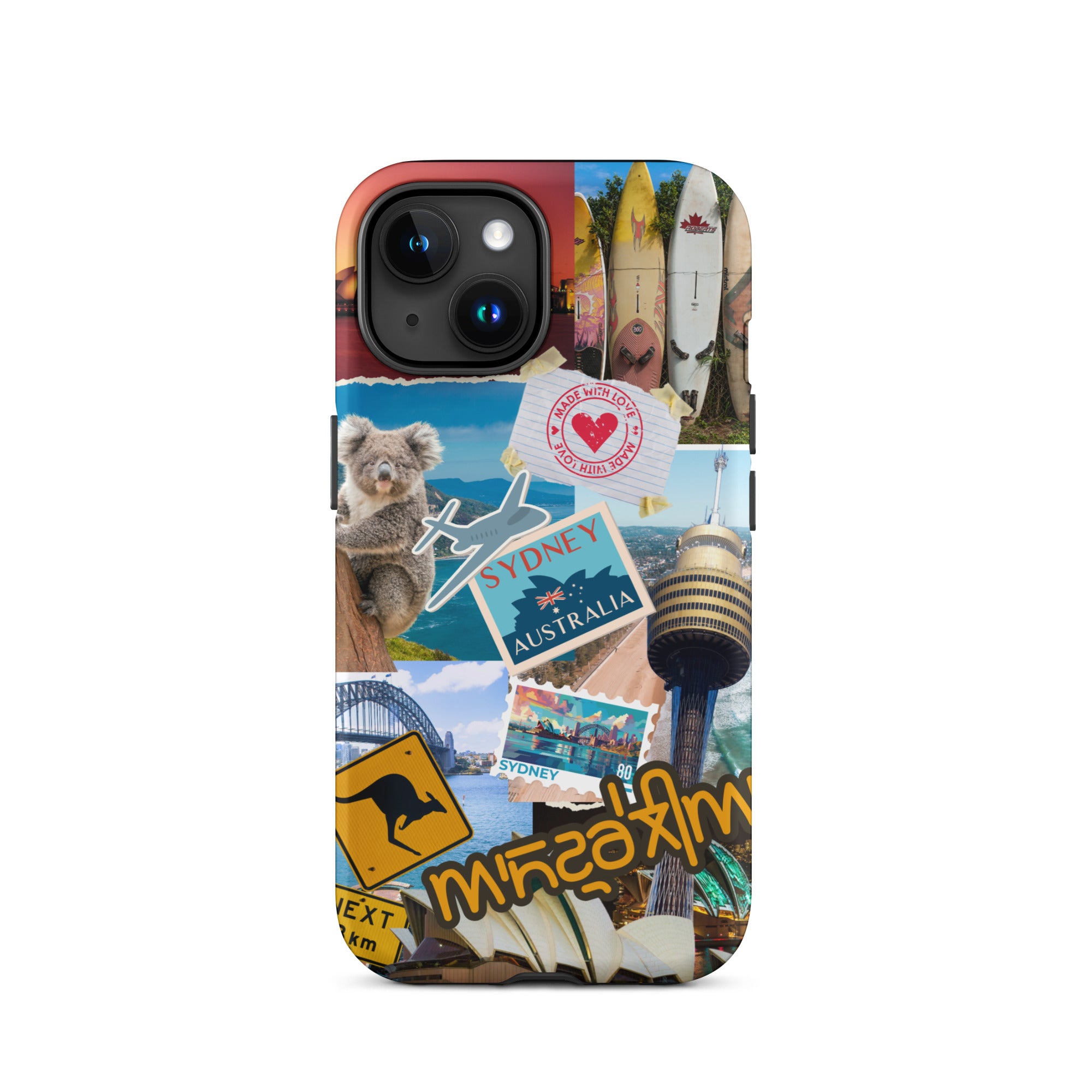 Premium Sydney Collage iPhone Case - Stylish & Durable Phone Cover for iPhone Models - Perfect for Travel, Work & Everyday Protection