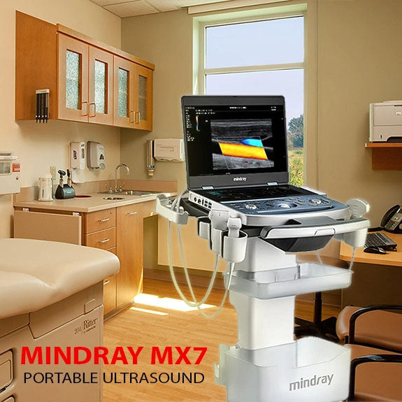 Mindray MX7 Ultrasound Machine with MSK Package - 1 Probe for Musculoskeletal Imaging | Ideal for Clinics, Hospitals & Sports Medicine
