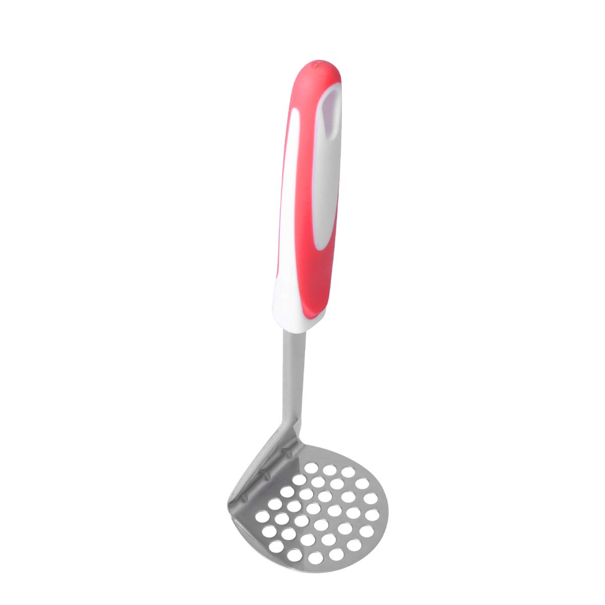 Premium Stainless Steel Potato Ricer & Garlic Press - Heavy Duty Hand Juicer for Mashed Potatoes, Fruits, Baby Food - Ideal for Kitchen, Camping, and Homemade Purees