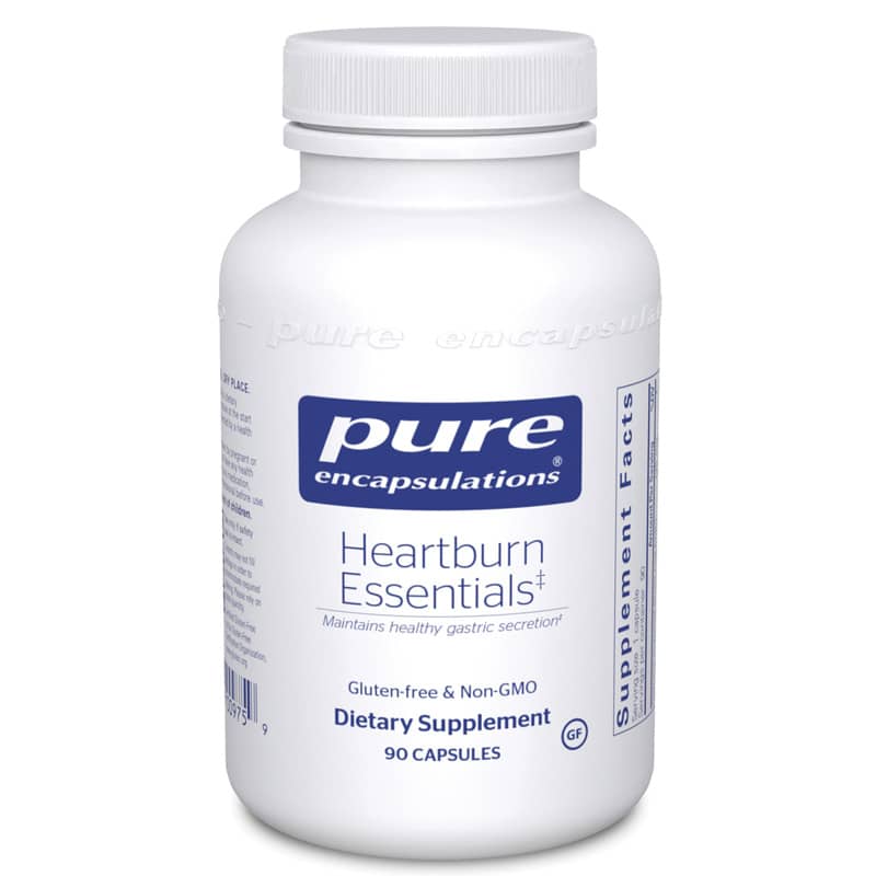 Heartburn Relief Essentials - Natural Antacid for Acid Reflux & GERD - Soothe Stomach Discomfort at Home, Work or Travel