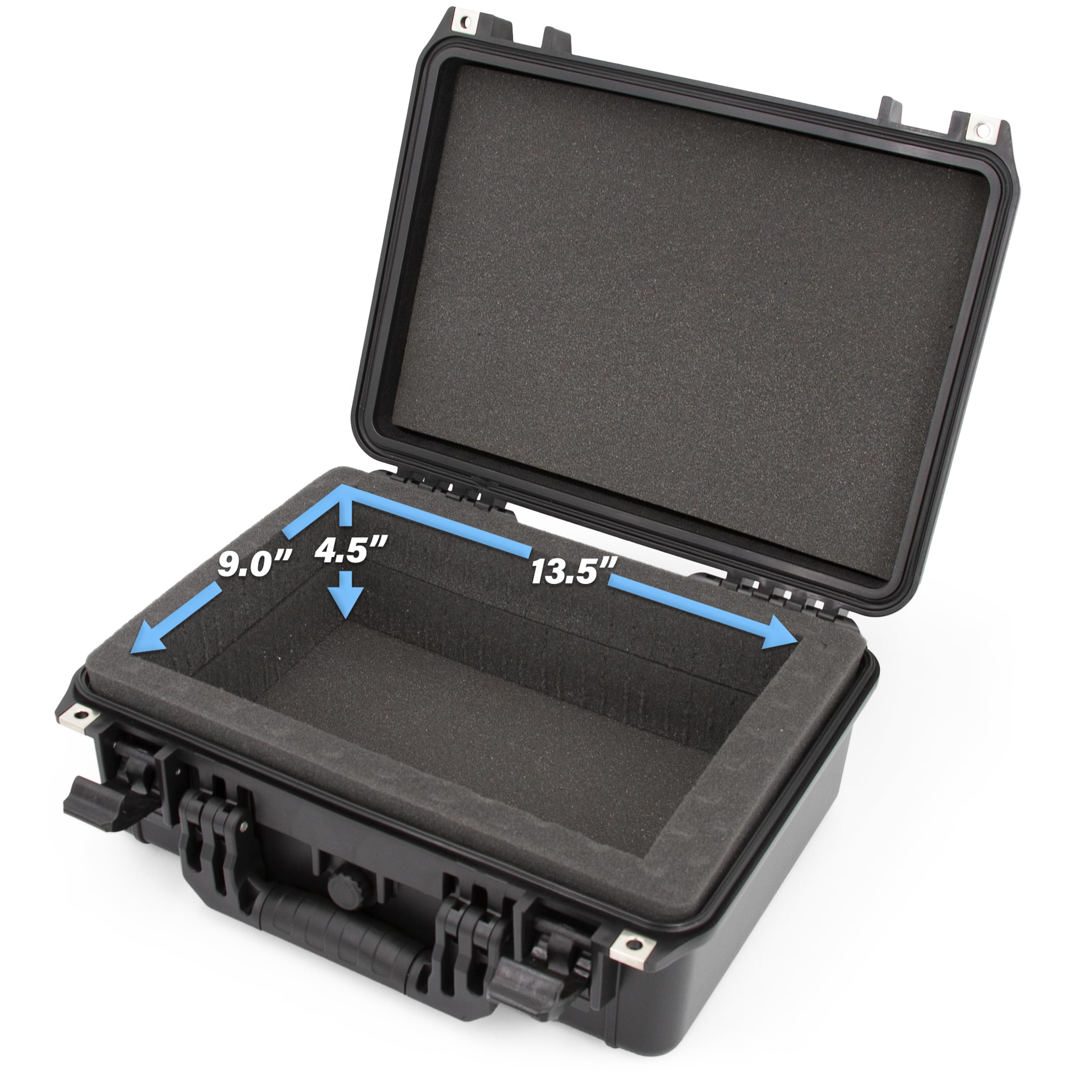 Waterproof Marine Electronics Case for Garmin Striker, Hummingbird Helix, Lowrance, Raymarine & Simrad Fish Finders - Durable GPS Chartplotter Protection for Boating & Fishing