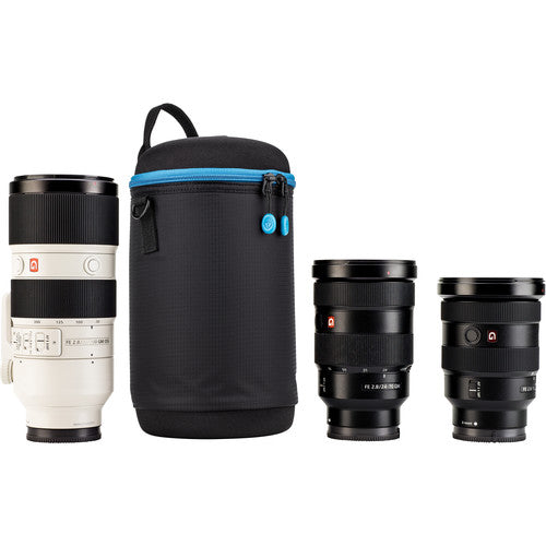Tenba Tools Lens Capsule 9x4.8 inches (23x12 cm) Black - Waterproof Protective Case for Camera Lenses, DSLR Accessories - Perfect for Travel, Hiking & Outdoor Photography