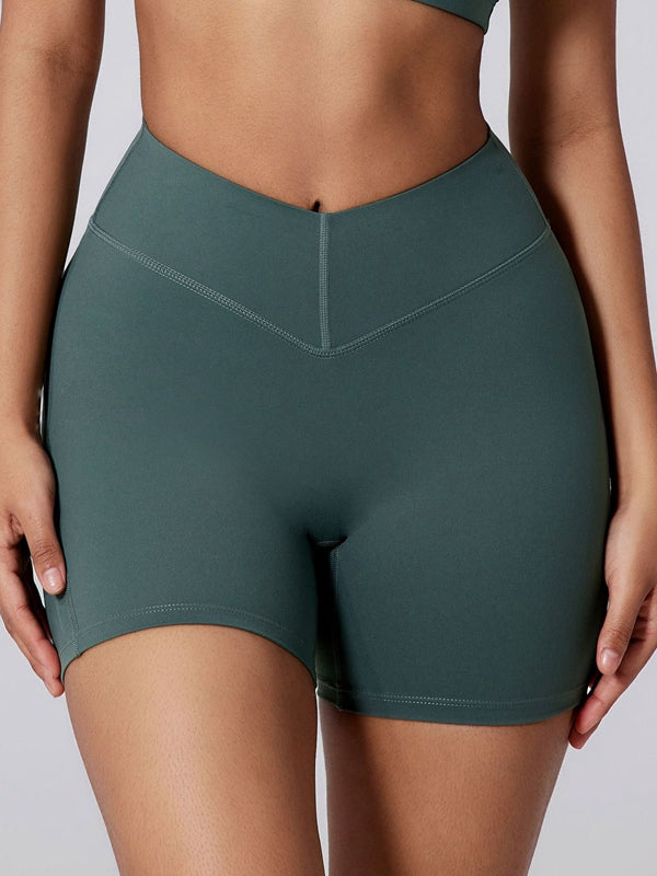 ZASUWA Women's V-Shape Waist Hip Lift Shorts - Tummy Control Shapewear for Slimming & Body Shaping - Perfect for Workout, Yoga, and Everyday Wear
