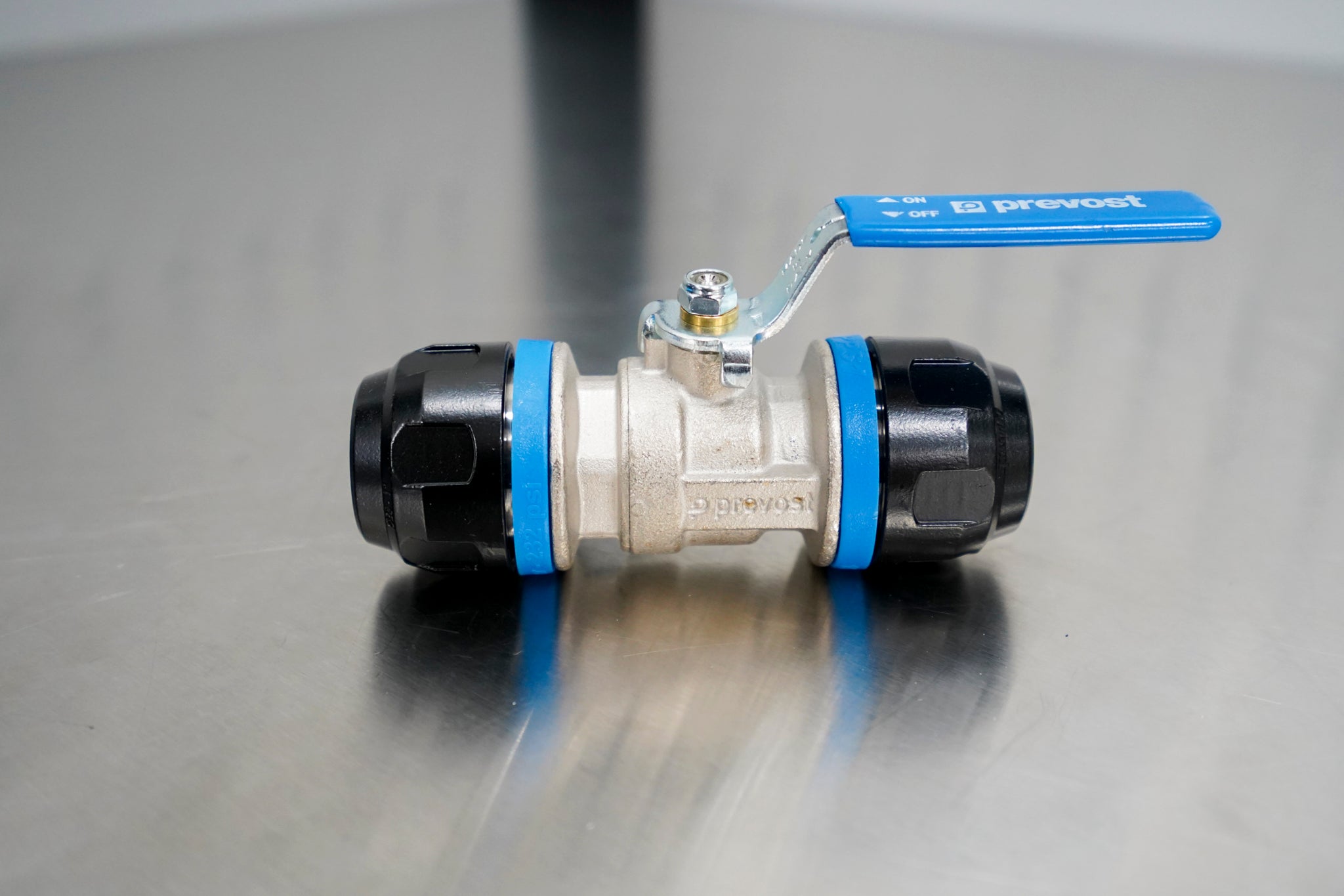 Prevost 1 Inch Piping Ball Valve - High Quality Brass Ball Valve for Water, Gas & Oil - Perfect for Plumbing, Industrial & Home Improvement Projects