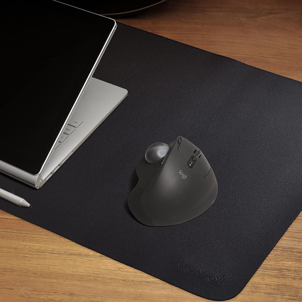 Premium PU Leather Mouse Pad - Large 23.6