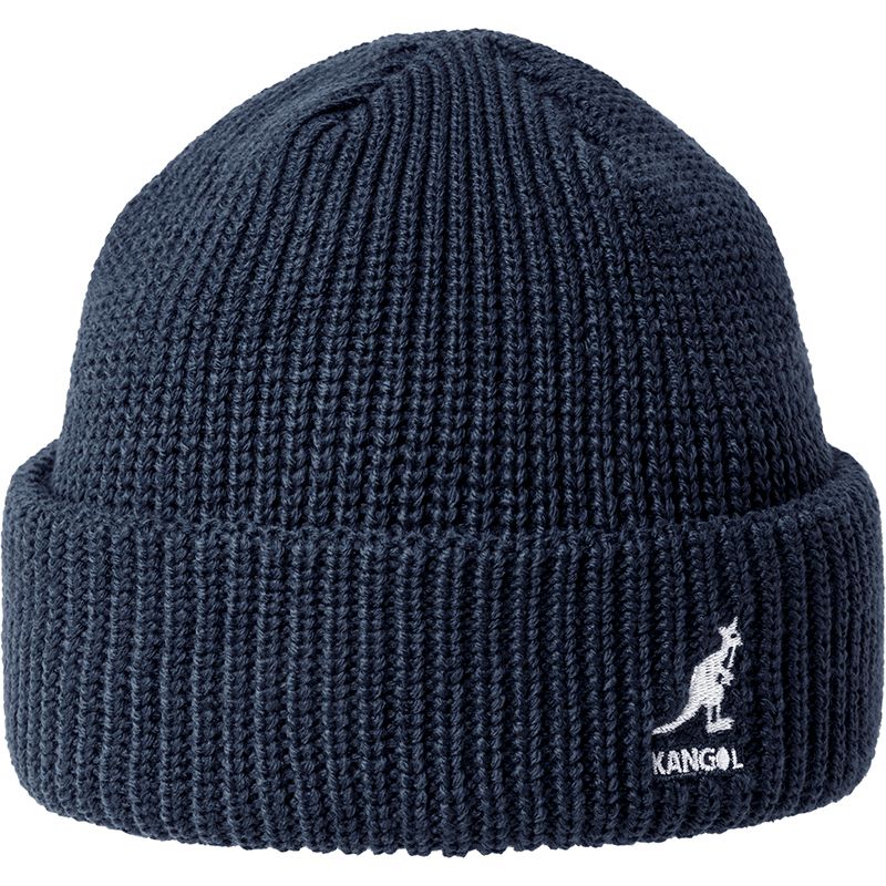 Kangol Cardinal 2-Way Beanie Hat for Men & Women - Warm Winter Knit Skull Cap with Foldable Brim - Deep Springs Color - Perfect for Skiing, Snowboarding & Outdoor Activities